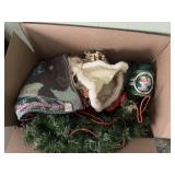 BOX OF ASST. CHRISTMAS ITEMS