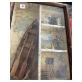 NAUTICAL THEMED SHADOW BOX
