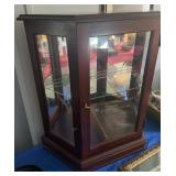 TABLE TOP CURIO 28X10X29