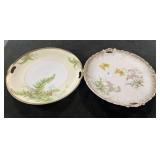 (2) 9 1/4" PORCELAIN PLATES: PRUSSIA AND GERMANY