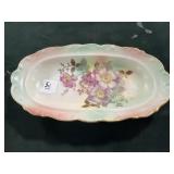 9 1/4" PORCELAIN RELISH DISH - BAVARIA GERMANY