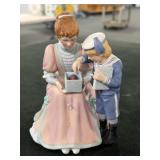 LENOX PORCELAIN FIGURINE "THE PRESENT" - 7"