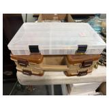 2 FISHING BOXES WITH 13 LURES