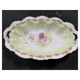 13" UNMARKED PORCELAIN SERVING BOWL