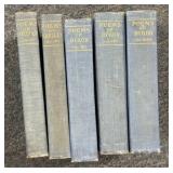 (5) POETRY BOOKS: 3 VOL SET "POEMS BY BYRON" AND