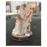 MONTEFIORI COLLECTION "SEATED BRIDE" FIGURINE -