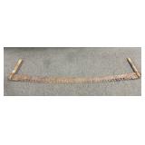ANTIQUE 2 MAN CROSS CUT SAW