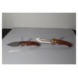 Damascus Steel fixed blade knives