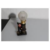 Vintage Drunk on Lamp Post Bar Oil Lamp