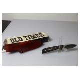 Old Timer Fixed Blade Knife