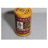 Quaker Oats Tin