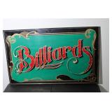 Billiards Sign 32x20