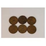 1965 Mexico 20 Centavos 6 ea.