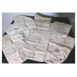 Vintage Cloth Bank Coin Bags