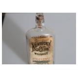 Vintage Kentucky Club Whiskey Bottle