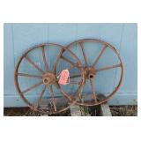 Vintage Steel Wheels 15 "