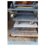 5 Heavy Duty Dollies