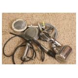 FOUR MICROPHONE HEADS