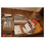 BOX OF VARIOUS TUBES , MANY IN ORIGINAL BOXES