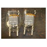 (2) AMPREX 833A TUBES