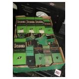 BOX OF SYLVANIA RADIO TUBES