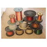 11 ROLLS OF WIRE FULL AND PARTIAL ROLLS