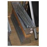 PAIR METAL FOLDING SAW HORSES