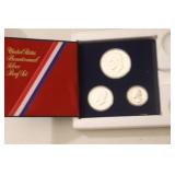 THREE PIECE BICENTENNIAL  PROOF SET