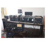WWII COLLINS t-47/ART13 RADIO SETUP