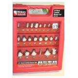 HICKORY 24 PIECE CARBIDE ROUTER BIT SET