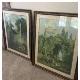 2 GARDEN PRINTS - 27X35
