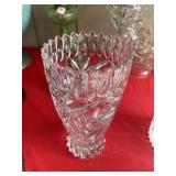 2 CRYSTAL VASE