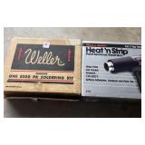 WELLER SODERING GUN & BLACK & DECKER HEAT GUN