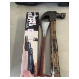 PRY BAR & HAMMER