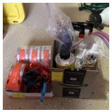 (4) ROLLS OF PACKING TAPE (2) PAIR SCISSORS,