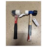(2) RUBBER MALLETS