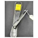 LEATHER SLAPJACK & JETBEAM 6" FLASHLIGHT