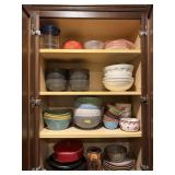 PLATES, BOWLS, SERVING BOWLS, ETC.