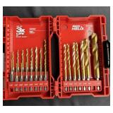 MILWAUKEE RED HELIX 23PC DRILL BIT SET