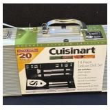 **NEW** CUISINART 14 PIECE DELUXE GRILL SET