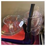 PYREX & OXO MEASURING CUPS, FOOD STORAGE CONTAINER
