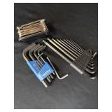 (3) VARIOUS SETS OF ALLEN WRENCHES