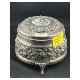 STERLING SILVER JEWELRY BOX