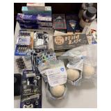 RAZORS, TOOTHPASTE, COLOGNE, BATH BOMBS, ETC.