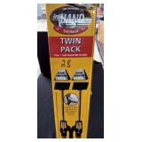 TWIN PACK OF ADJUSTABLE SUPPORT POLES
