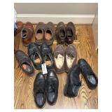 (5) PAIRS MENS SHOES SIZE 10 & 10.5 - USED