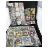 (9) SLEEVES OF VARIETY FOOTBALL CARDS - STEELERS,
