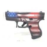 GLOCK 43 AMERICAN FLAG 9 MM SEMI AUTO PISTOL