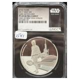 STAR WARS - 2017 - "LUKE SKYWALKER" - 1 OZ SILVER