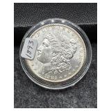 1882-S MORGAN SILVER DOLLAR